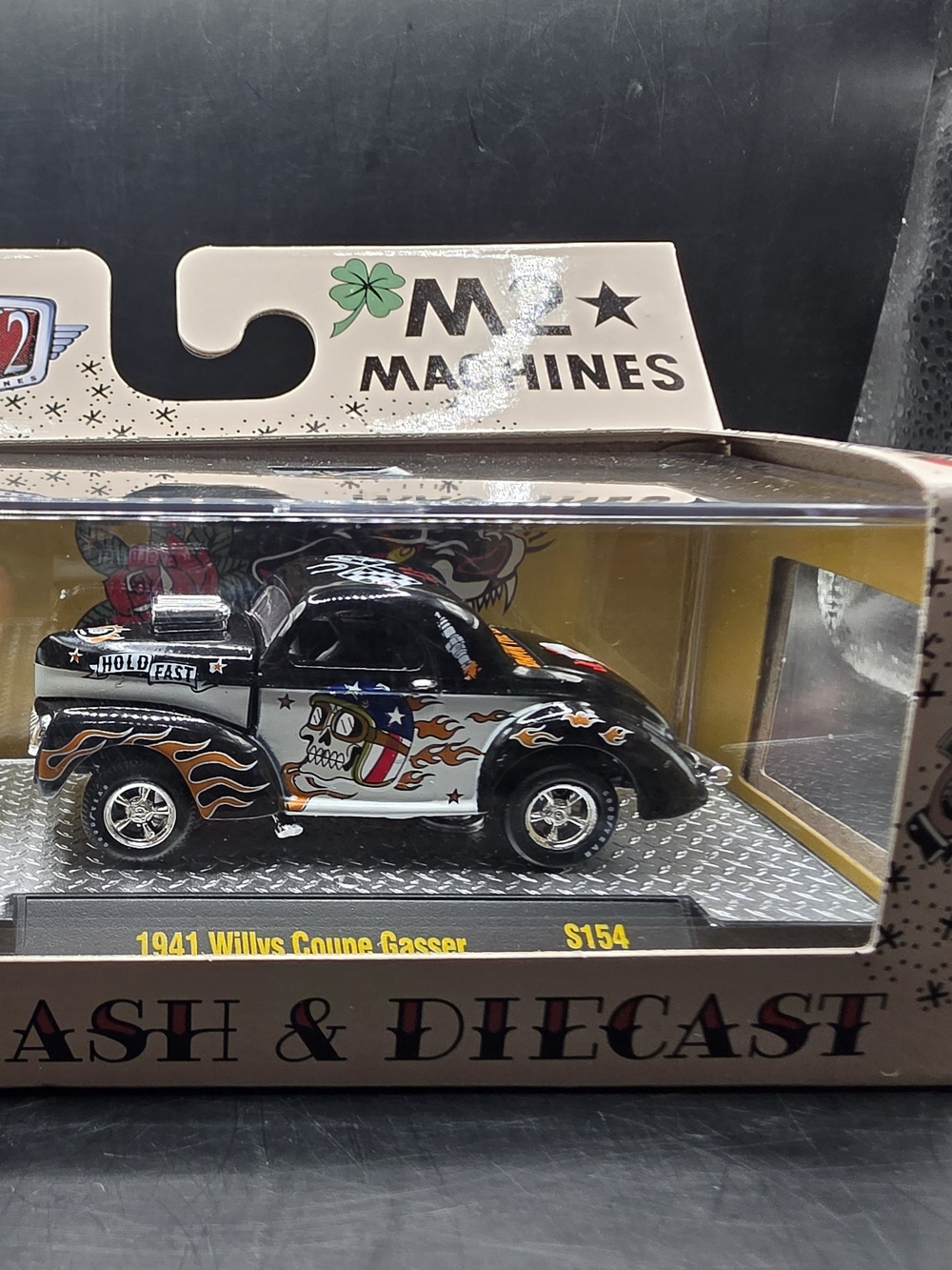 M2 1941 Willys Coupe Gasser 32500-S154 1/64 Flash Series